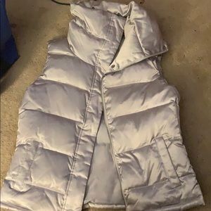 Talbots silver vest